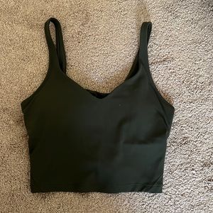 Lululemon Align Tank, Color: Dark Olive, Size: 8